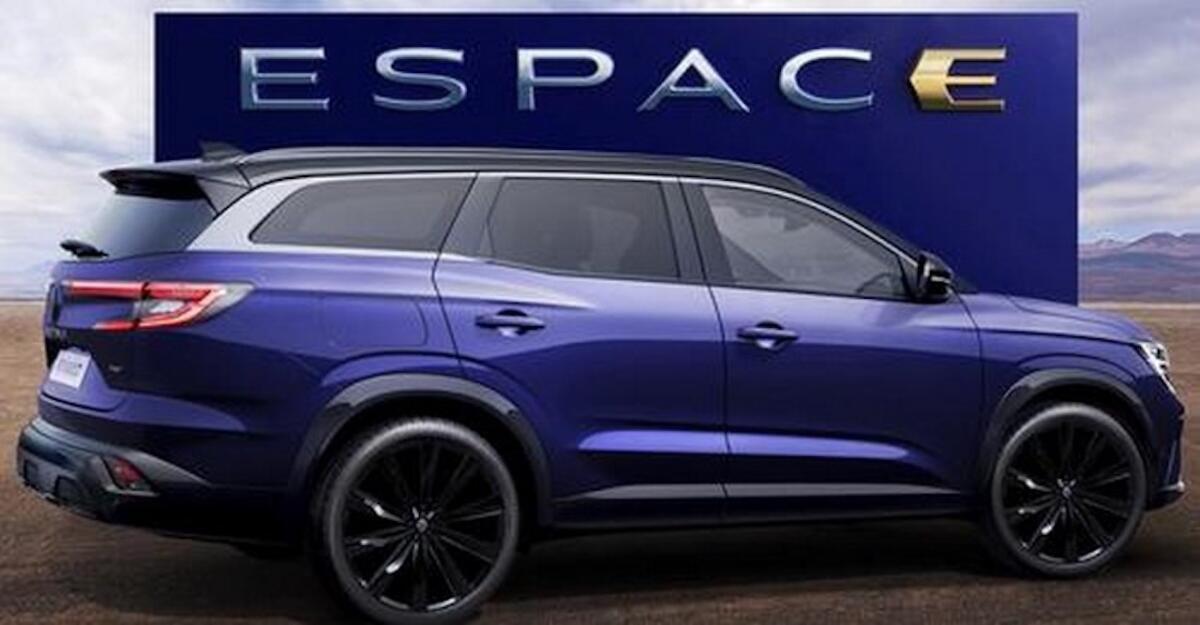 Renault Espace 2024 Ecco Il Primo Render Del Nuovo SUV MotorisuMotori It