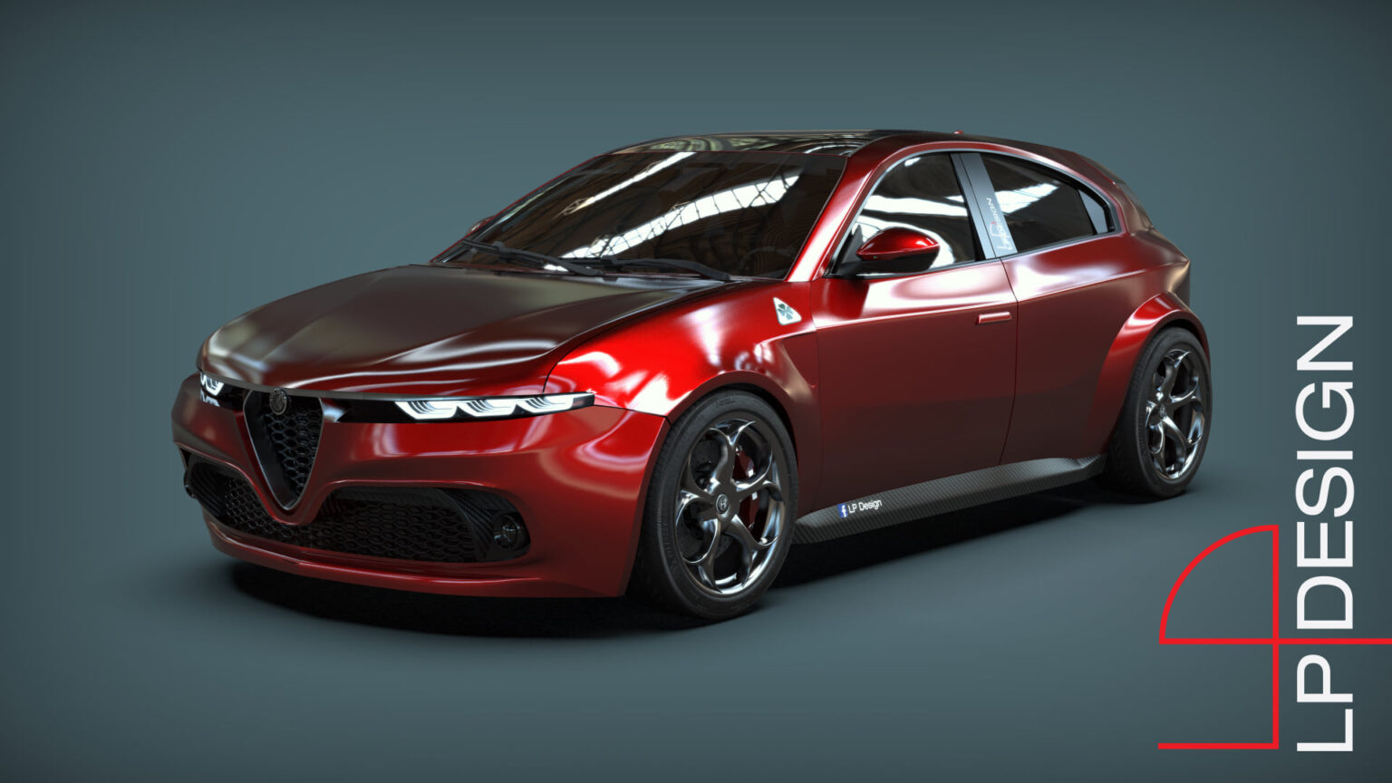 Alfa Romeo Giulietta 2024 un render anticipa la nuova generazione