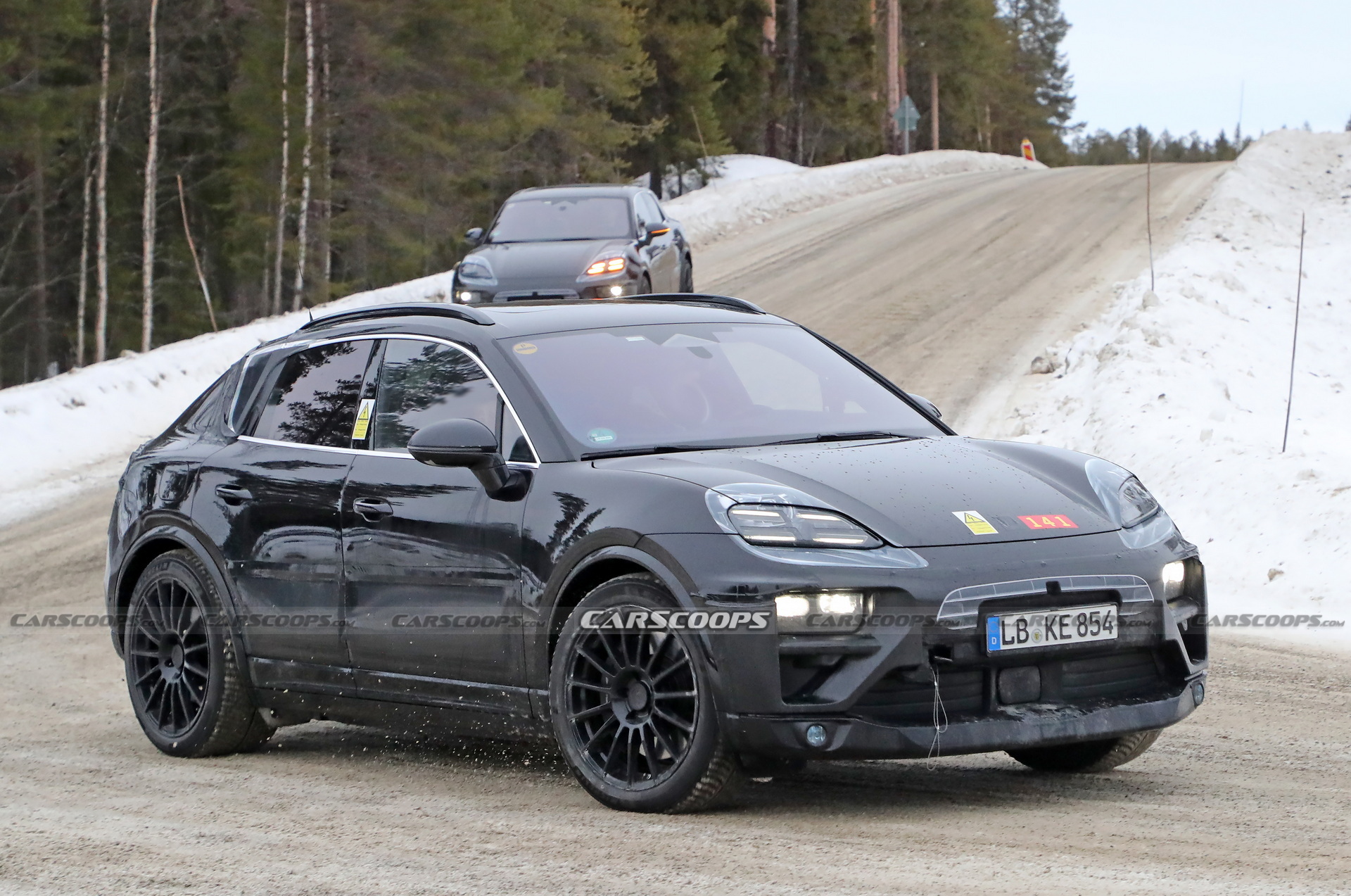 Porsche Macan Elettrica: Nuovi Test Sulla Neve [FOTO SPIA ...