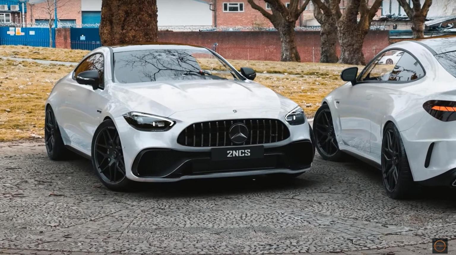 MercedesAMG CLE 63 Coupé nelle immagini le prime prove su strade non