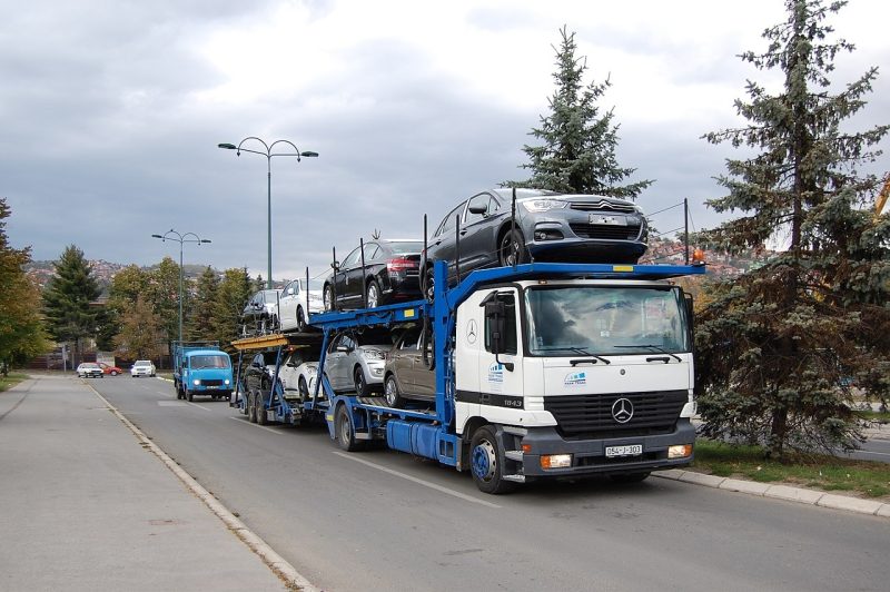 Bisarca trasporto auto