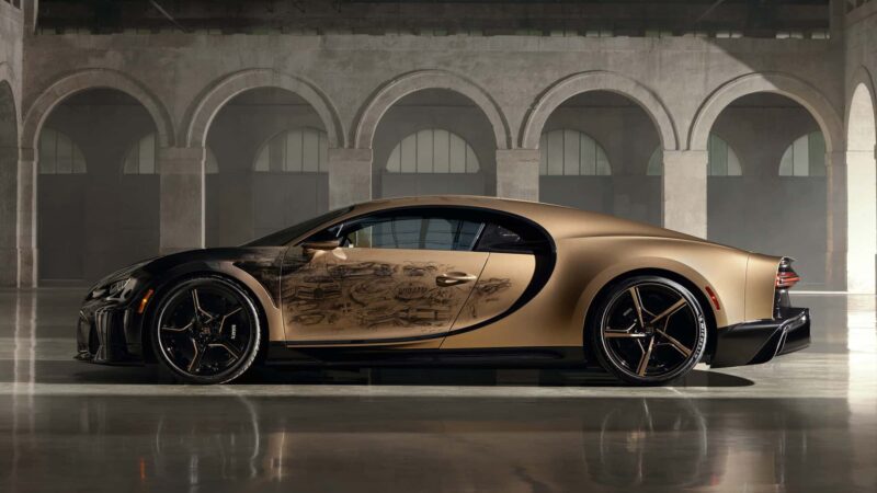 Bugatti Chiron Super Sport Golden Era