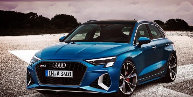 Audi RS3 2024 render