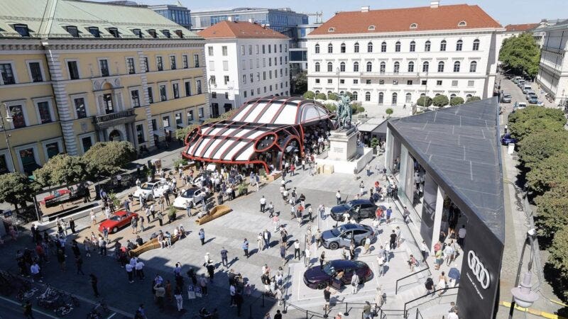 Porsche Open Space Salone di Monaco 2023