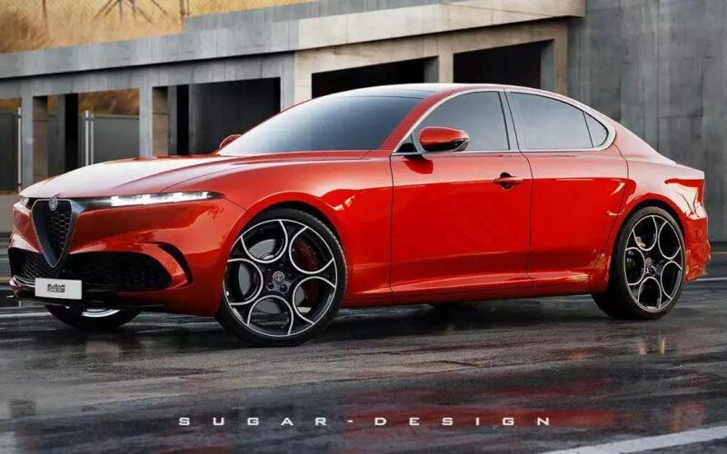 Alfa Romeo Giulia render