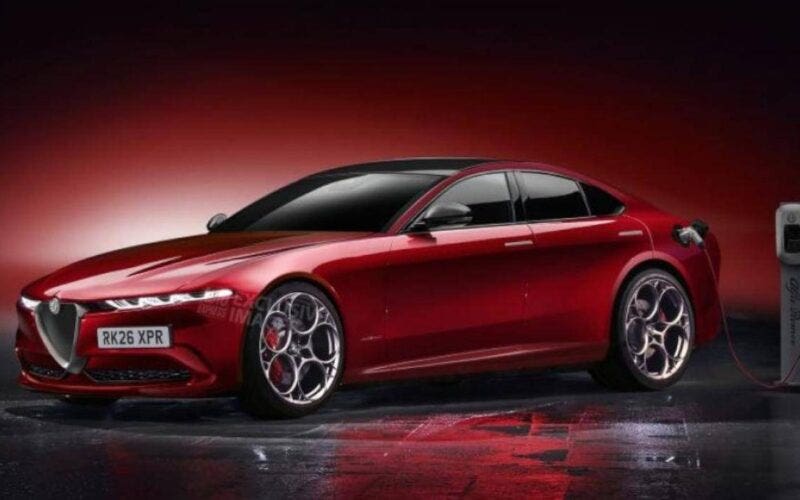 Alfa Romeo Giulia render