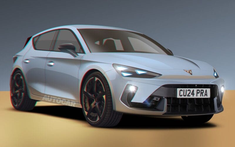 Cupra Leon 2024 render