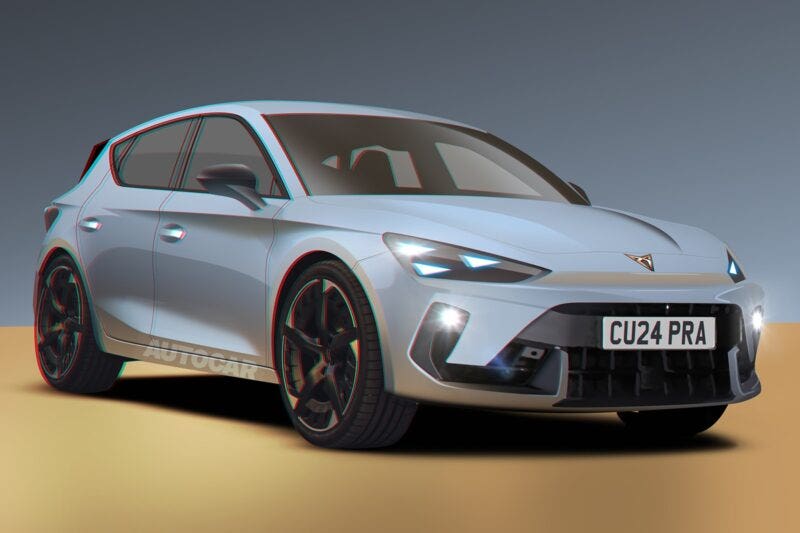 Cupra Leon 2024 render