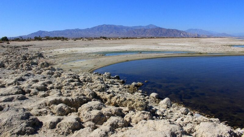 Litio nel lago Salton