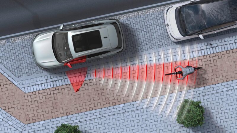 Volkswagen Exit Warning System