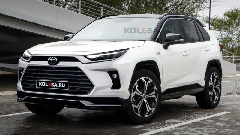 Toyota RAV4 2025 render Kolesa