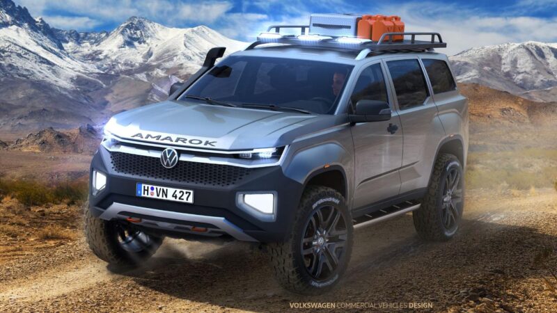 Volkswagen Amarok SUV render