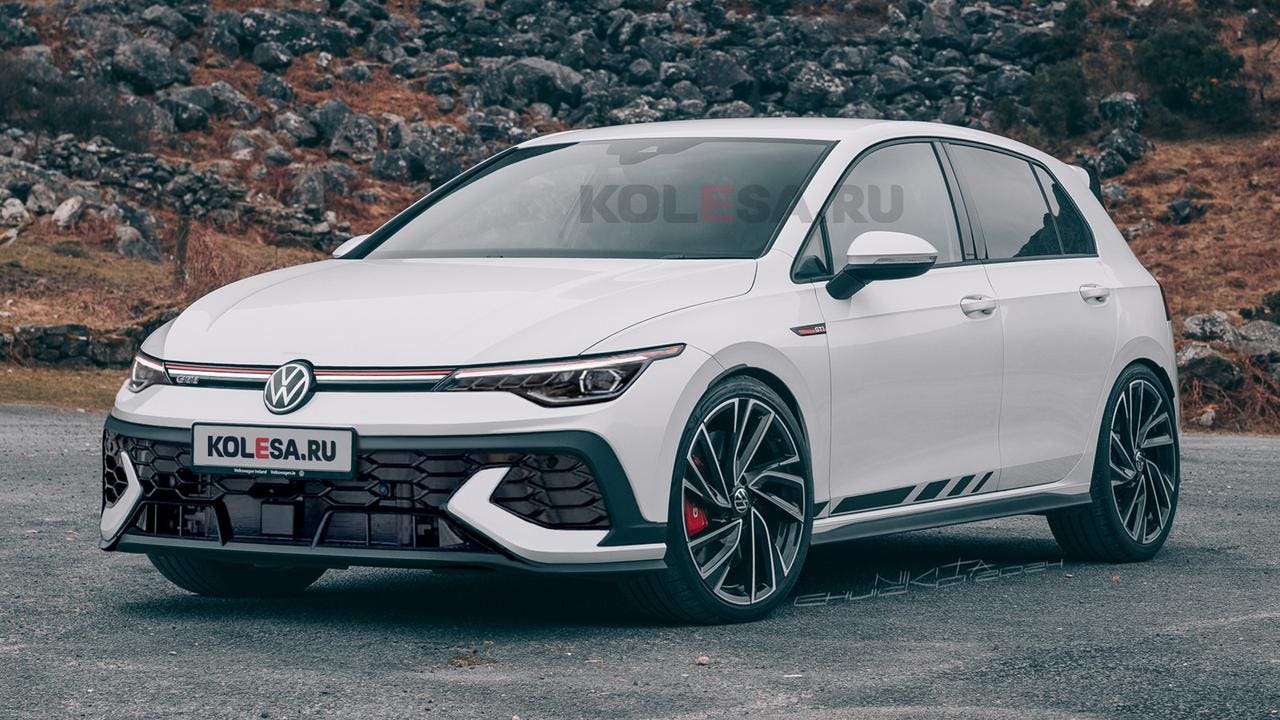 Volkswagen Golf GTI 2025 sarà questo il suo design finale