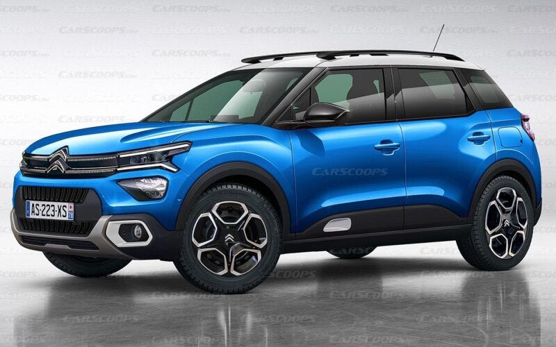 Citroen C3 Aircross render