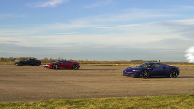 Ferrari SF90 vs 296 GTB vs 812 Superfast