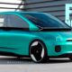 Fiat Multipla elettrica render