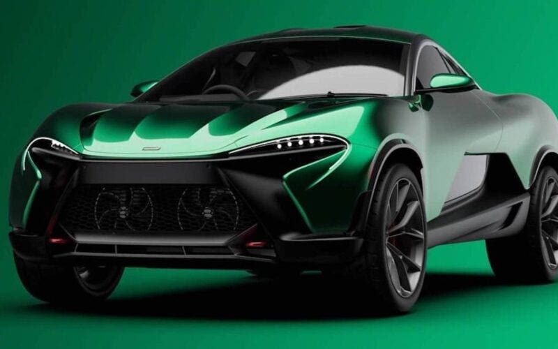 McLaren SUV render