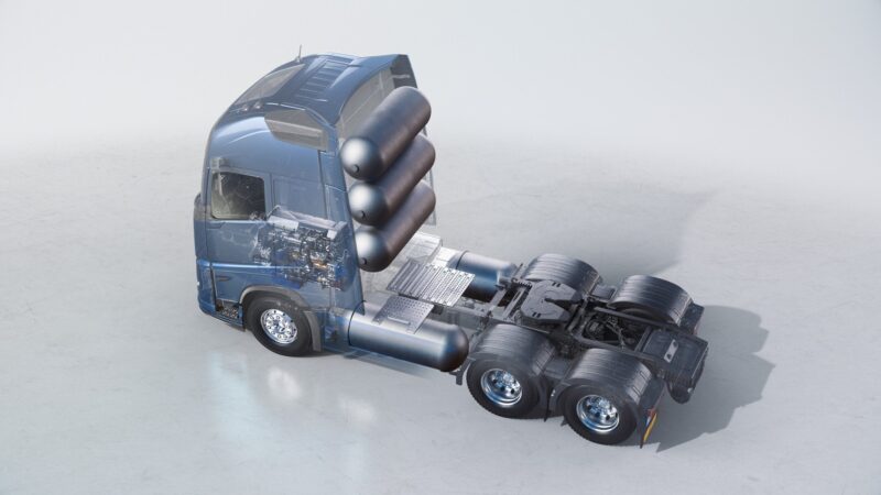 Volvo camion idrogeno