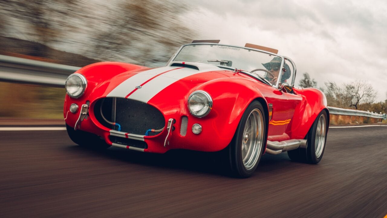 Shelby Cobra rossa 1965