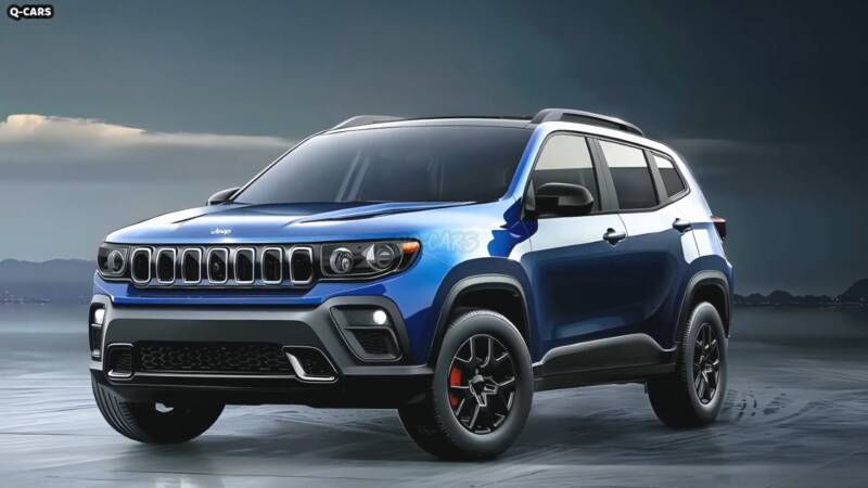 Jeep Renegade 2027 render Q Cars