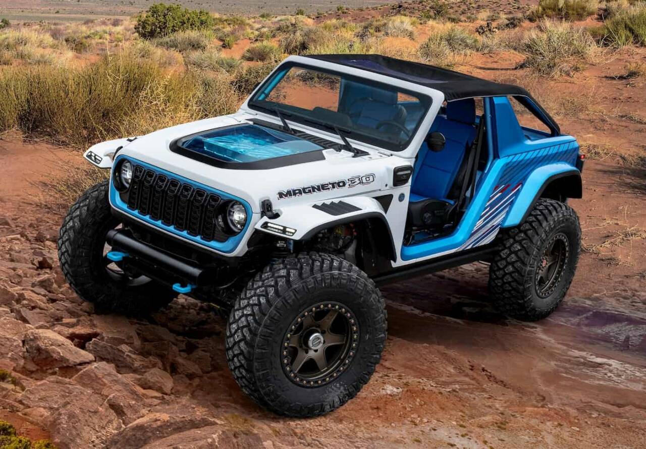 Stellantis Jeep Wrangler Magneto concept