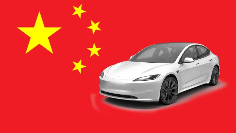 tesla cina