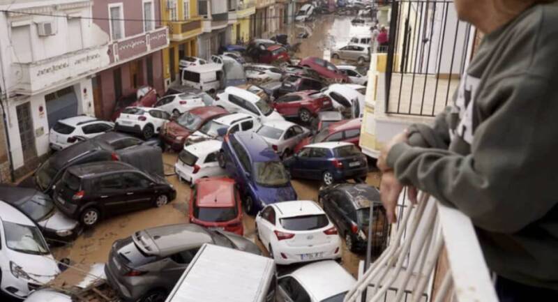 Auto e alluvione di Valencia 1