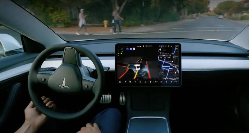 Full Self-Driving Tesla 2