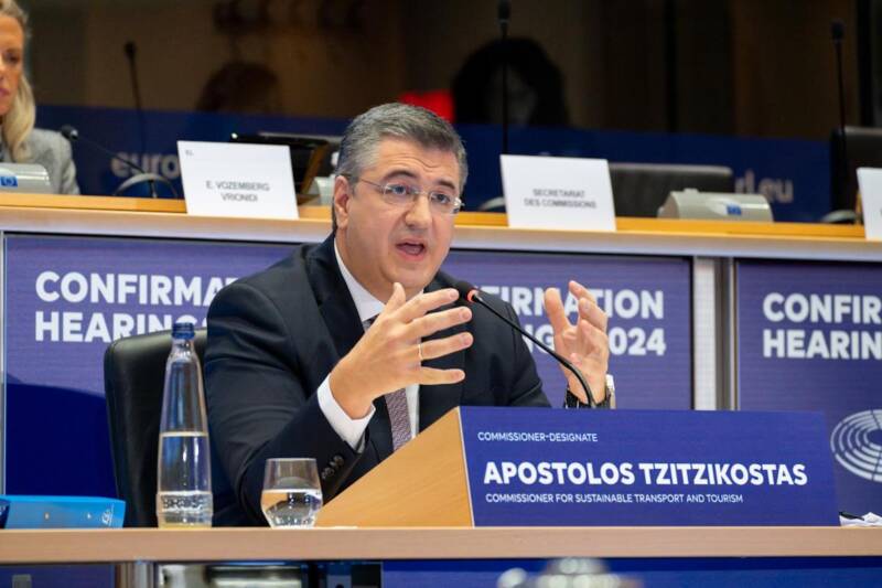 la drammatica audizione del commissario ai Trasporti Tzitzikostas