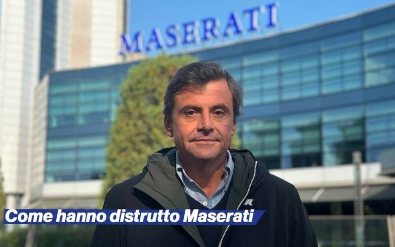 Carlo Calenda Maserati