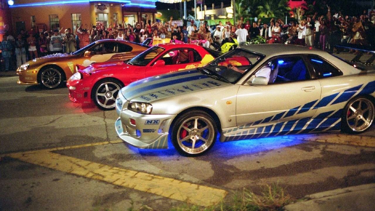 Nissan Skyline GT-R R34 v-spec fast and furious