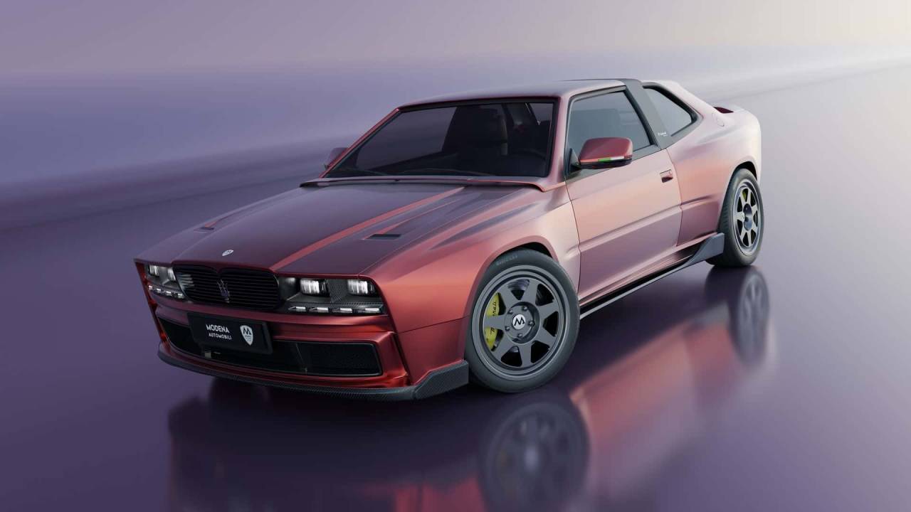 Maserati Biturbo Shamal modena automobili