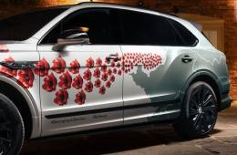 remembrance day bentley bentayga