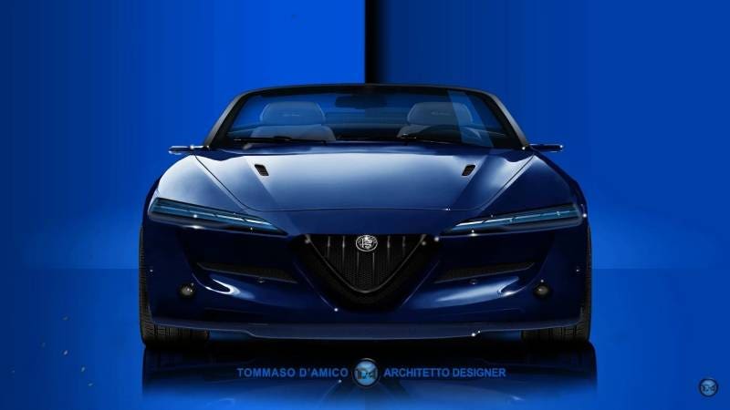 Alfa Romeo Spider 2026 render