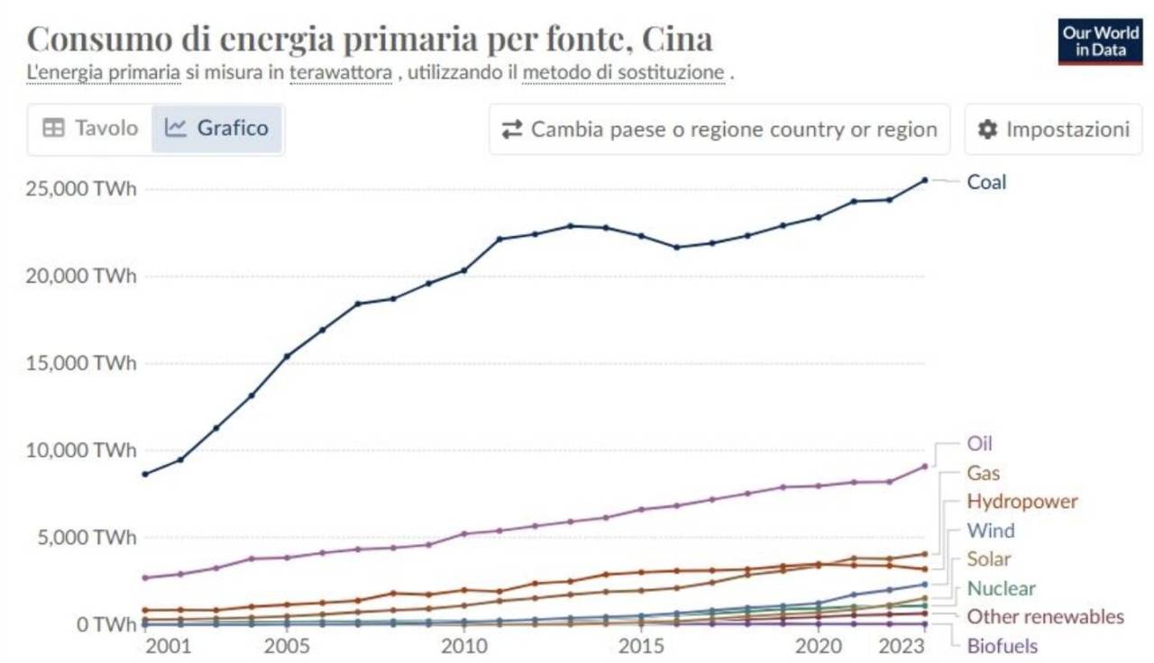 carbone cina