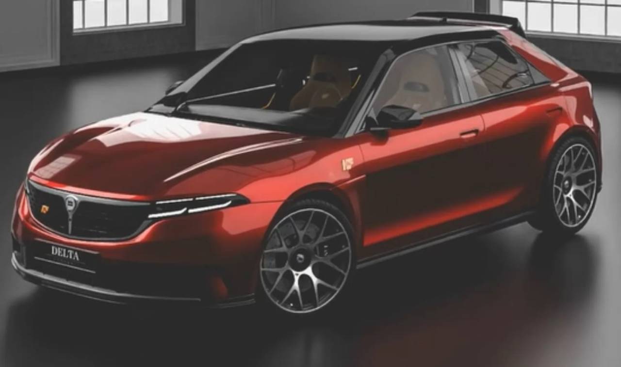 Lancia Delta 2029 render