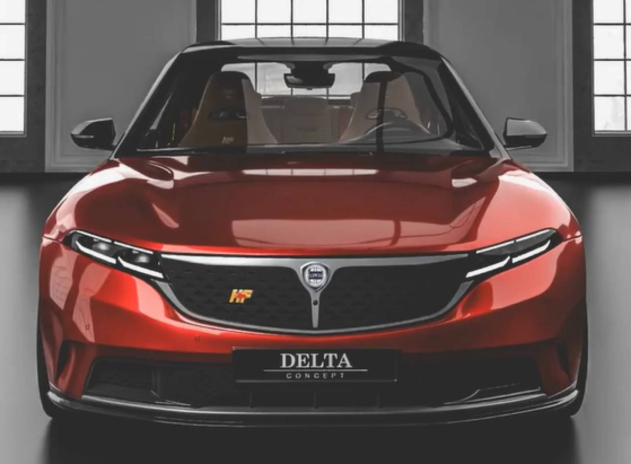 Lancia Delta 2029 render