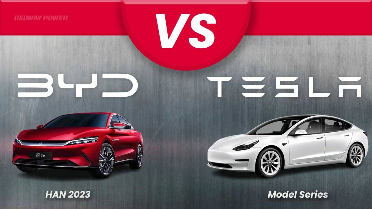 byd vs tesla