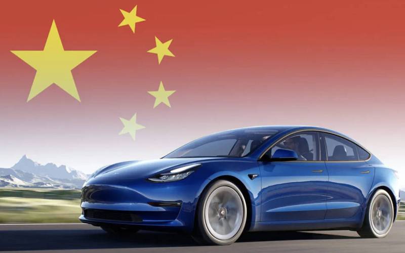 tesla cina