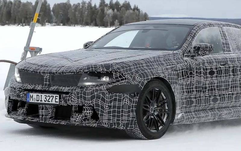 BMW M5 test