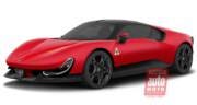 Alfa Romeo supercar render