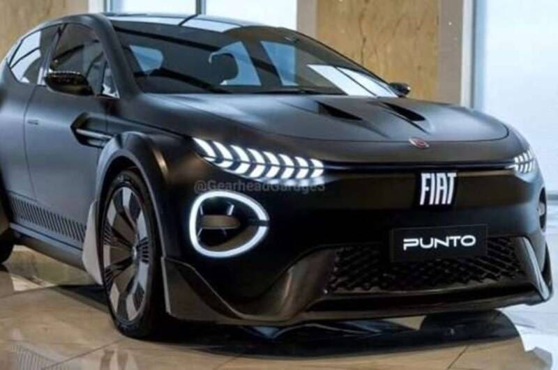 Nuova Fiat Punto render