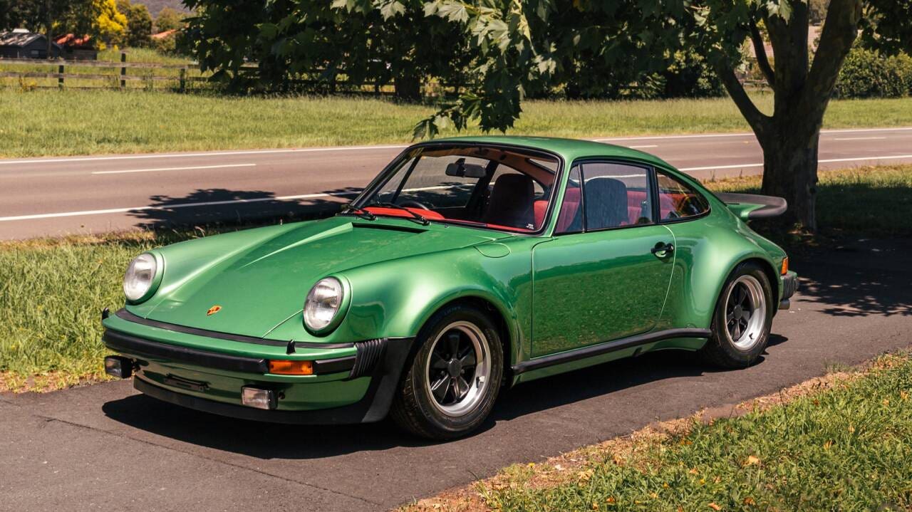 Porsche 911 Turbo auto anni settanta