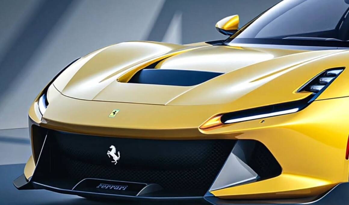 ferrari dino Serafini - rendering