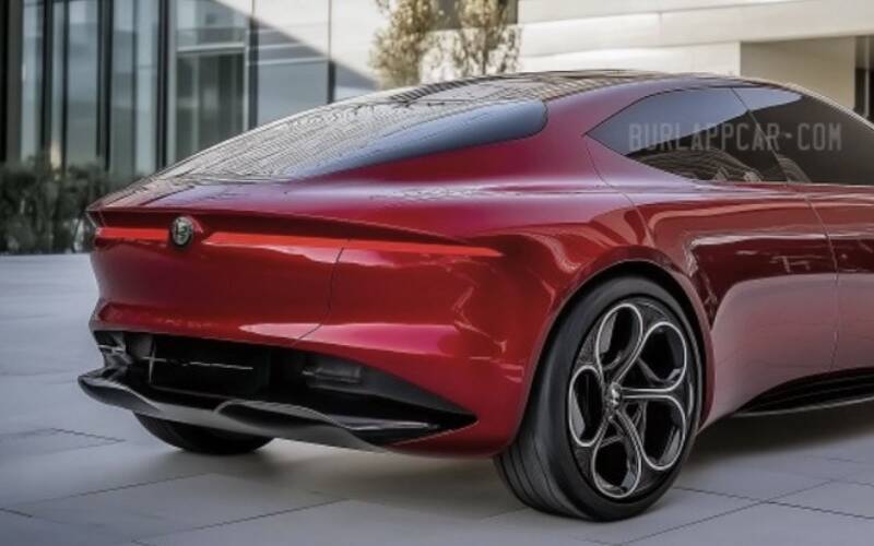 Alfa Romeo Giulia rendering