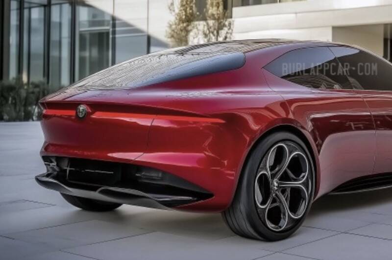 Alfa Romeo Giulia rendering